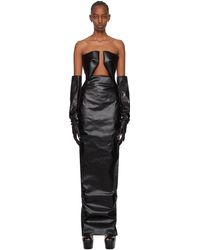 Rick Owens - Prong デニム マキシドレス - Lyst