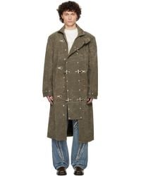 THUG CLUB - Scarred Bio Soldier Trench Coat - Lyst