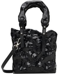 OTTOLINGER - Sac À Bandoulière Noir À Effet Céramique Emblématique - Lyst