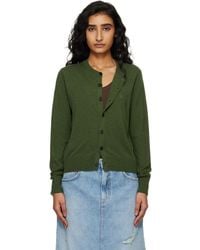 Acne Studios - Fitted Yak Wool Cardigan - Lyst