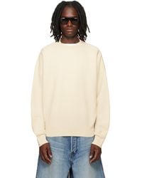 Fear Of God - Off- Wool Cotton Sport Mesh Knit Sweater - Lyst