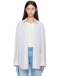 Acne Studios - ブルー ボタンアップシャツ - Lyst