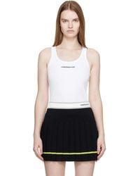 CASABLANCA - Ribbed Tank Top - Lyst