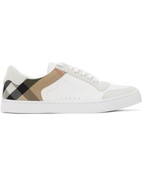 burberry sneakers mens white