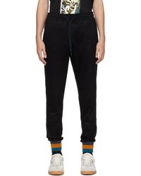 PS by Paul Smith - Black Striped Sweatpants - Lyst