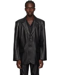 Won Hundred - Won Hund Osaka Leather Blazer - Lyst