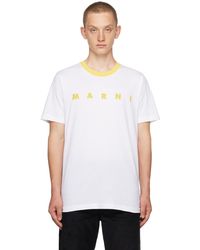 Marni - White Polka Dot T-shirt - Lyst