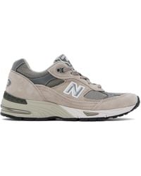 New Balance - Gray Made In Uk 991v1 Sneakers - Lyst