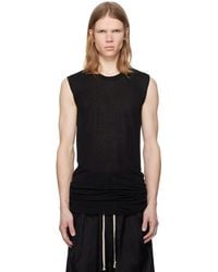 Rick Owens - ブラック Hollywood Basic Sl タンクトップ - Lyst