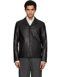 Tonywack - Vegetable Tanned Lamb Leather Jacket - Lyst