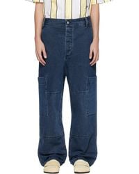 Jacquemus - 'The Carré De-Nîmes' Denim Cargo Pants - Lyst