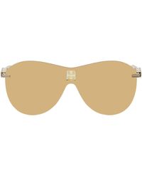 Givenchy - Gold 4gem Sunglasses - Lyst