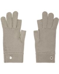 Rick Owens - Off-white Touchscreen Gloves - Lyst