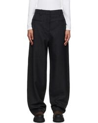 Ganni - Wool Suiting Trousers - Lyst