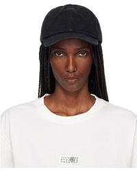 MM6 by Maison Margiela - Embroidered Logo Cap - Lyst
