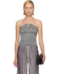Rick Owens - Alannah Prong Bustier Top - Lyst