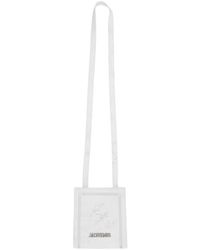 Jacquemus White Rosemary Le Gadjo Wallet