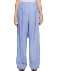 Frankie Shop - Blue Tansy Trousers - Lyst