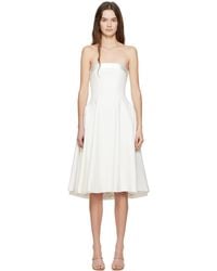 Mirror Palais - Strapless Opera Lady Midi Dress - Lyst