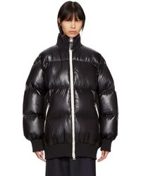 acne studios down puffer coat