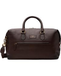 Polo Ralph Lauren - Pebbled Leather Duffle Bag - Lyst