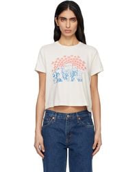 RE/DONE - Off- Hanes Edition 50S Boxy 'Sisters' T-Shirt - Lyst