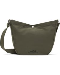 【関税込み】A.P.C. オフホワイト スモール Journal サッチェル A.P.C. オフホワイト Journal サッチェルバッグ | Lyst