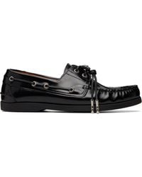 Toga Virilis - Leather Boat Shoes - Lyst