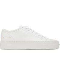 Common Projects Tournament Low Super Trainers - White