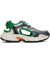 Heron Preston - Green & Gray Block Stepper Sandal Sneakers - Lyst
