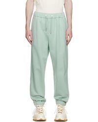 WOOYOUNGMI - Green Four-pocket Sweatpants - Lyst