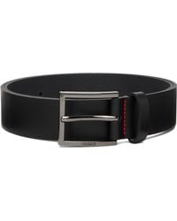 HUGO - Leather Belt - Lyst