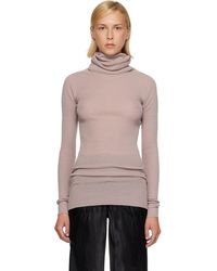 Rick Owens - Tower Ls Tube Turtleneck - Lyst