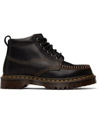Dr. Martens - Lowell Chukka Moc Toe Leather Ankle Boots - Lyst