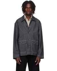 Commas - Twill Denim Jacket - Lyst