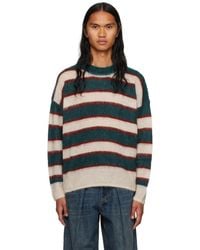 Isabel Marant - Blue & Off-white Drussellh Sweater - Lyst