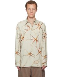 Dries Van Noten - Loose Cotton Shirt - Lyst