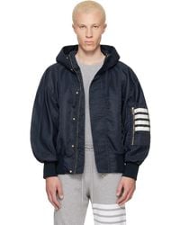 Thom Browne - Tech Twill Blouson Jacket - Lyst