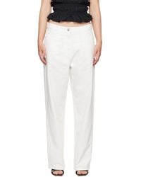 Magda Butrym - Loose Leg Jeans - Lyst