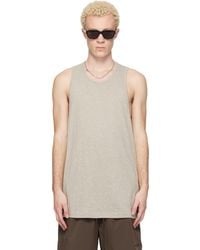 Fear Of God - Taupe Signature Essential Tank Top - Lyst