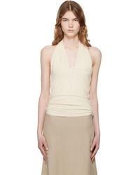 Baserange - Off- Cinder Halter Top - Lyst