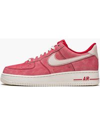 Nike - Air Force 1 Low '07 Lv8 "dusty Red" Shoes - Lyst