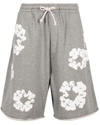 DENIM TEARS - The Cotton Wreath Shorts Dt05" - Lyst
