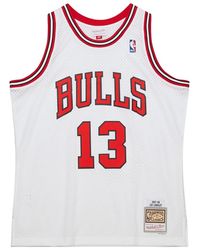 Mitchell & Ness - Nba Luc Longley Jersey "1997 Chicago Bulls - Lyst