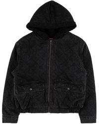 quilted denim pilot jacket supreme