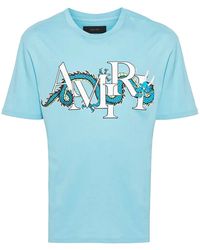 Amiri - Dragon Logo T-Shirt Amjyte1004 401" - Lyst