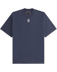 Kith - Mockneck Vintage Sueded T-Shirt "Dark" 126" - Lyst