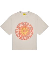 DIET STARTS MONDAY - Sol T-Shirt "Antique Washed" Dsm Sum26 045" - Lyst