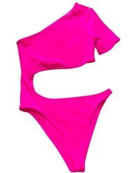 Alo Yoga - Body Wave Bodysuit "Neon" 22" - Lyst