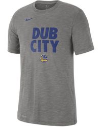 Nike - Nba Golden State Warriors Dri-Fit Essential T-Shirt Aq6578 063" - Lyst